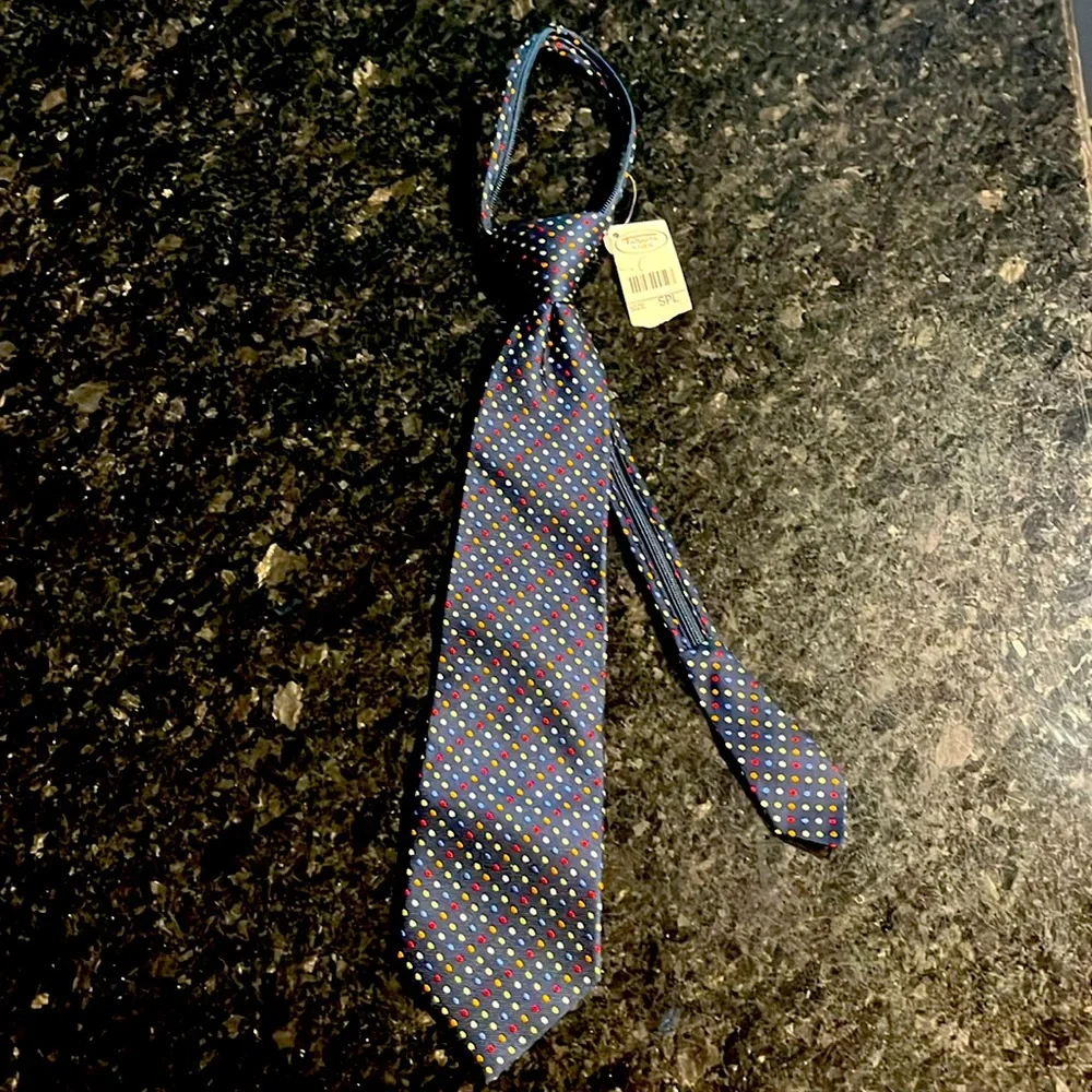 Talbots kids polka dot tie